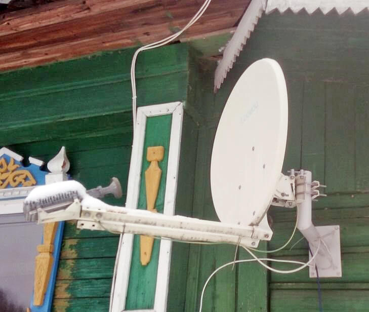 Комплект спутникового Интернета НТВ+ в Куровском: фото №3